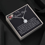 To My Bonus Mom Necklace, Thank You For Everything Mother's Day Gift For Mom Mother's Day Eternal Hope Necklace