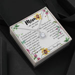 To My Mom Neckalce - Thank You For Sacrifices You Make Every Day Mother's Day Gift Mother's Day Eternal Hope Necklace