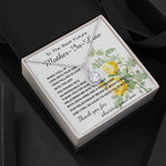 Mother-In-Law Necklace, Thank You To Mother-In-Law Necklace Gift Mother's Day Eternal Hope Necklace