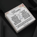 To my Amazing Mom Gift From Son Mother's Day Necklace Mother's Day Eternal Hope Necklace