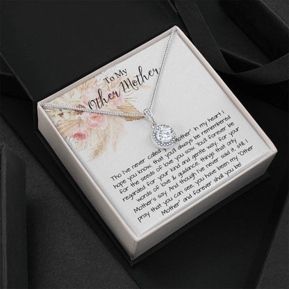 Bonus Mom Necklace, To My Other Mother Necklace, Gift For Second Mom, Mother-In-Law, Bonus Mom Mother's Day Eternal Hope Necklace