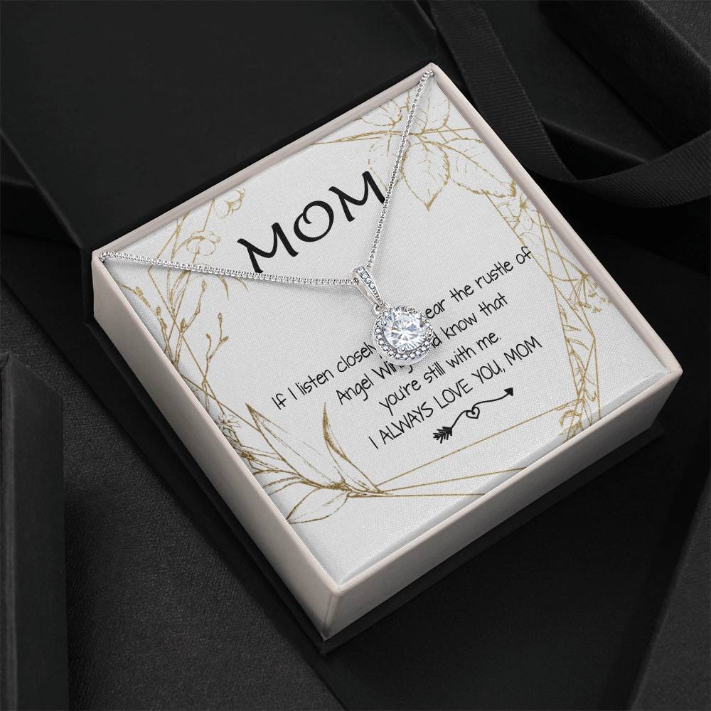 Mom Necklace - Love You Always And Forever Mother's Day Gift Mother's Day Eternal Hope Necklace