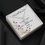 Mom Necklace - I'll Hold You In My Heart Mother's Day Gift Mother's Day Eternal Hope Necklace