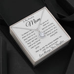 Mom Necklace - Gift for Mom from Daughter, Mother's Day Gift Mother's Day Eternal Hope Necklace