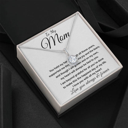 Mom Necklace - To My Mom - Love You Always And Forever Mother's Day Eternal Hope Necklace