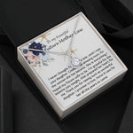 Mother-In-Law Necklace, Necklace Gift For Future Mother-In-Law From Future Son-In-Law, To My Future Mother-In-Law Mother's Day Eternal Hope Necklace