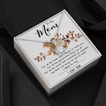 Mom Necklace, Mom Gift From Daughter, Mother Day Necklace Meaningful For Mom Christmas Gift For Mom Necklace Mother's Day Eternal Hope Necklace
