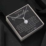 Grandmother Necklace, To My Beautiful Grandmother Necklace, Mother's Day Gift For Grandma Grandmother, Thank You Mother's Day Eternal Hope Necklace