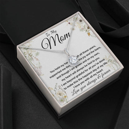 Mom Necklace - To My Mom - Love You Always And Forever - Mother's Day Gift Mother's Day Eternal Hope Necklace