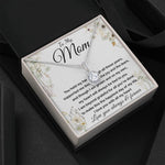 Mom Necklace - To My Mom - Love You Always And Forever - Mother's Day Gift Mother's Day Eternal Hope Necklace