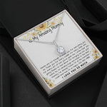 Mommy Necklace, To My Amazing Mommy Gift Necklace, 1st Mother’s Day Present For New Mom From New Born Baby, Sentimental Gift From Baby To Mom, New Mommy Gift Mother's Day Eternal Hope Necklace