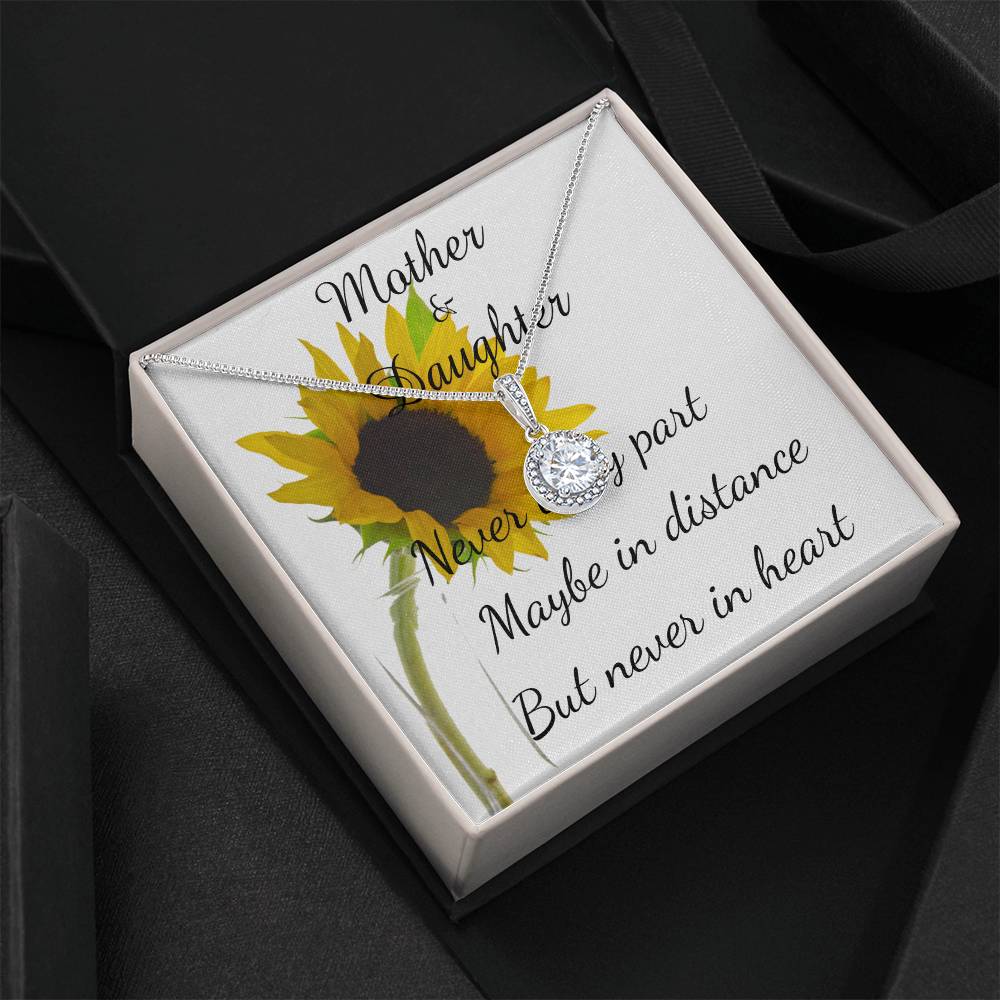 Mother Necklace - Mother Gift - Never Truly Part Mother's Day Necklace Mother's Day Eternal Hope Necklace