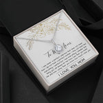 Mom Necklace Mother's Day Gift, To My Mom Necklace, Gift For Mom,  Mother's Day Necklace Mother's Day Eternal Hope Necklace