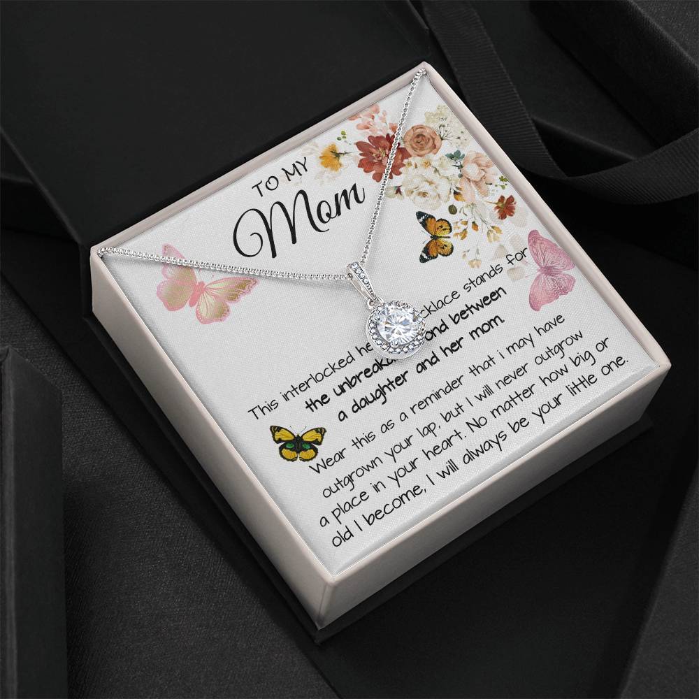 Mom Necklace Gift - To My Mom - Gift From Daughter - Mother's Day Necklace Mother's Day Eternal Hope Necklace