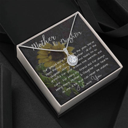 Mom Necklace Gift, Mothers's Day Necklace - Special Bond Mother's Day Eternal Hope Necklace