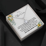 Mother-In-Law Necklace, Mother In Law Necklace Gift - Man Of My Dream Necklace From Your Daughter In Law Mother's Day Eternal Hope Necklace