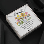 Mother Necklace - You Will Always Be In My Heart - Mother's Day Necklace Mother's Day Eternal Hope Necklace