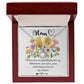Mother Necklace - You Will Always Be In My Heart - Mother's Day Necklace Mother's Day Eternal Hope Necklace