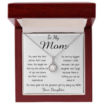Mom Necklace - To Mom Necklace, Gorgeous Necklace for Mom from Daughter Mother's Day Eternal Hope Necklace