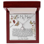 Mom Necklace Gift, You Are The World Necklace, Mother's Day Gift, Mother Daughter Neckalce Mother's Day Eternal Hope Necklace