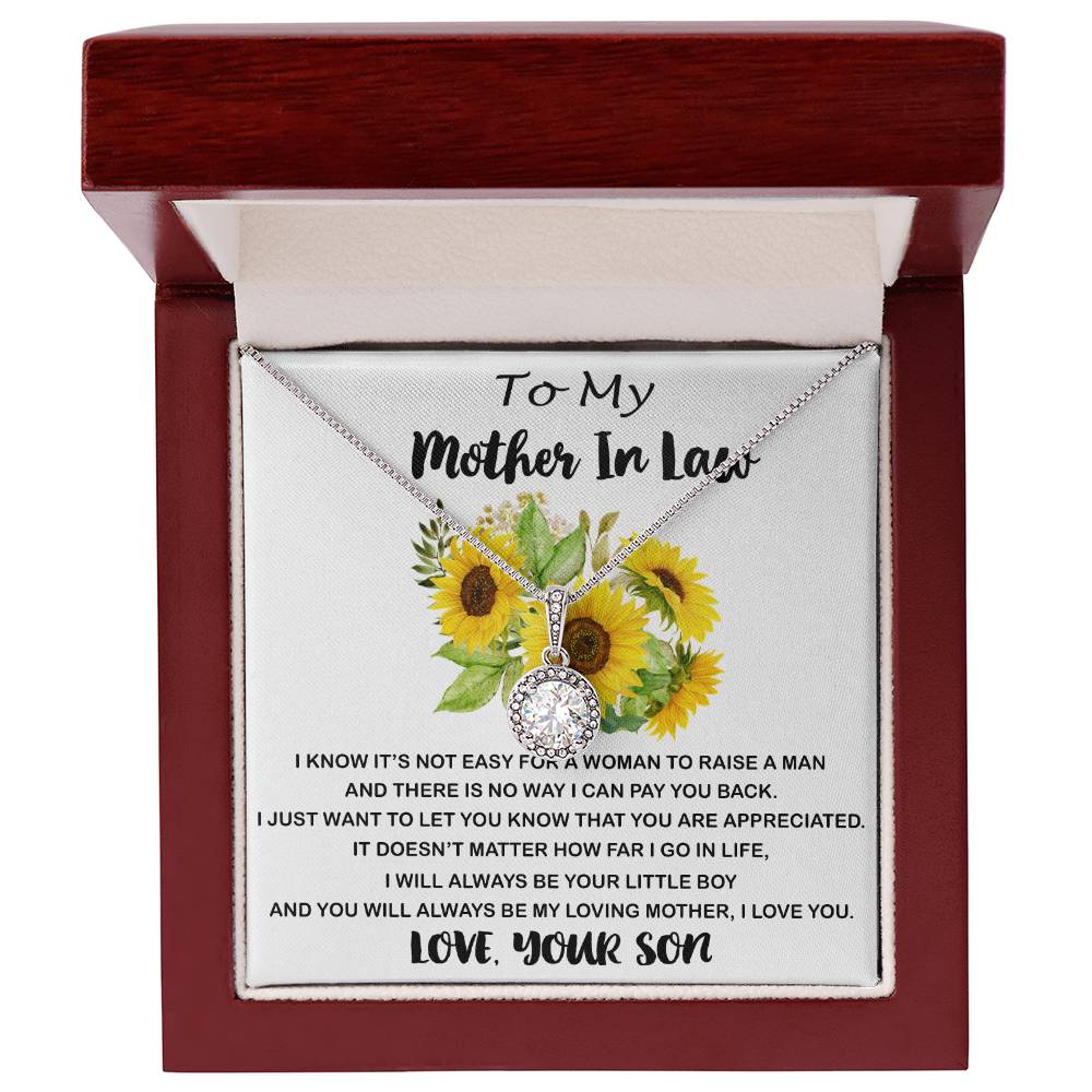 Mom Necklace Gift - You Are Appreciated Necklace, Gift For Her, Mother's Day Gift To My Mom Necklace Mother's Day Eternal Hope Necklace