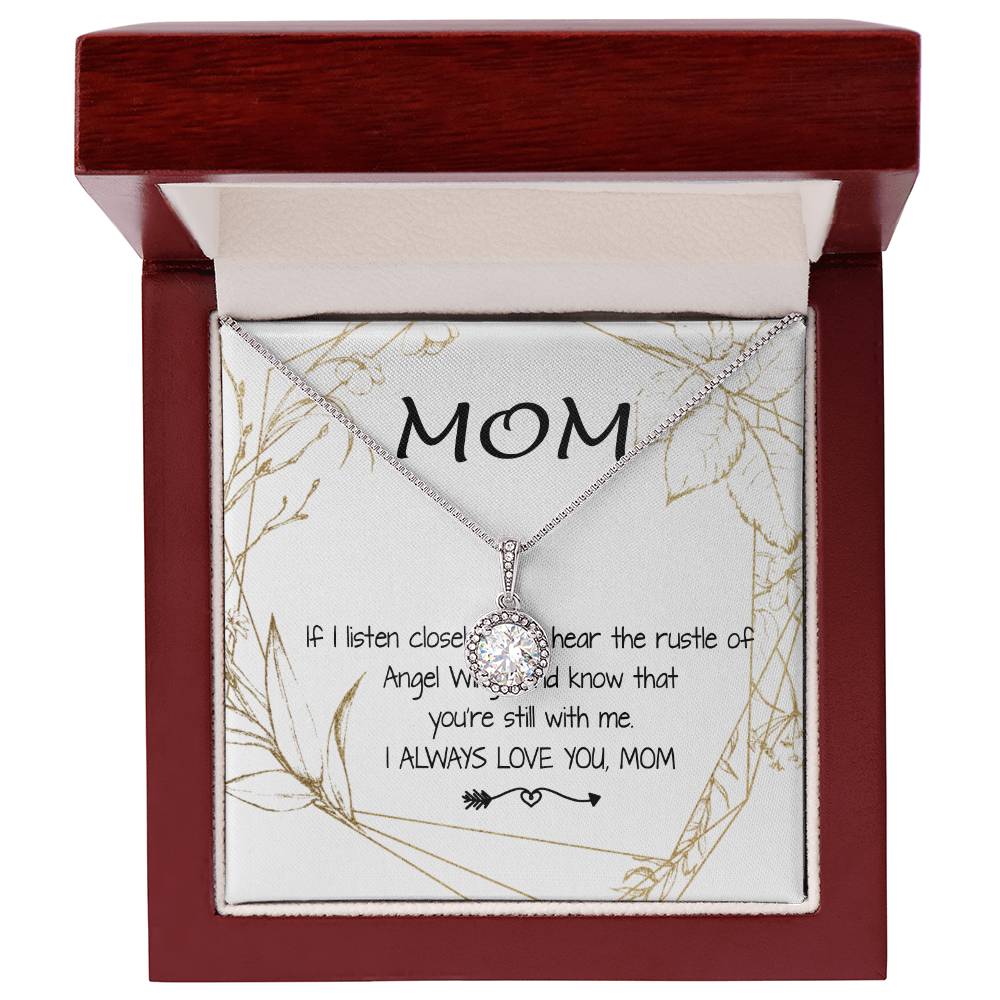 Mom Necklace - Love You Always And Forever Mother's Day Gift Mother's Day Eternal Hope Necklace