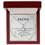 Mom Necklace - Love You Always And Forever Mother's Day Gift Mother's Day Eternal Hope Necklace
