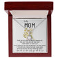 Mom Necklace Gift - To My Mom Necklace - Thank You For Giving Me The Best Things In Life Mother's Day Eternal Hope Necklace