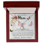 Mom Necklace Gift - To My Mom - Twists & Turns Gift Set Mom Necklace Mother's Day Eternal Hope Necklace