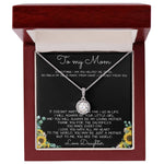 To My Mom Necklace You Are The World Mother Gift Necklace Mother's Day Eternal Hope Necklace