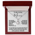 To My Loving Mom - Love Always Your Son Necklace Mother's Day Eternal Hope Necklace