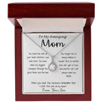 Mom Necklace - Gift For Mom From Son - You Have Been My Biggest Champion Mother's Day Gift Mother's Day Eternal Hope Necklace