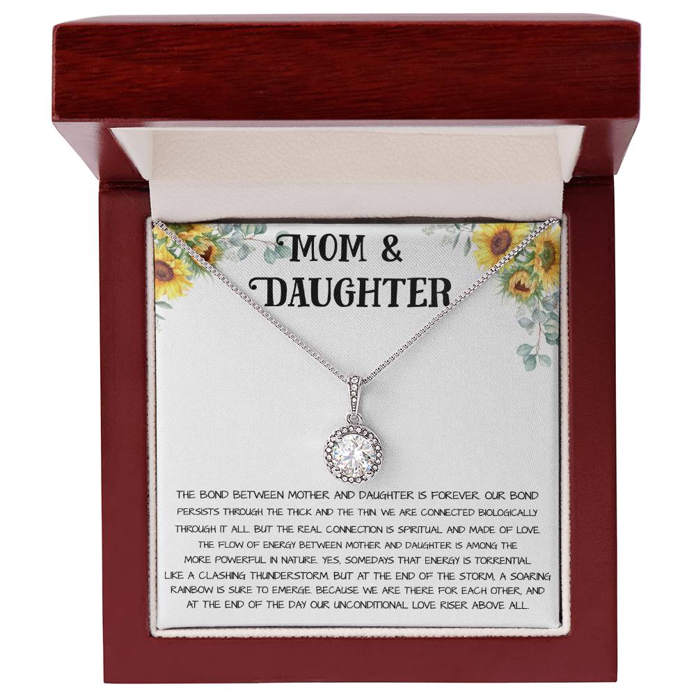 Mom Necklace, Mother Daughter Necklace, Gift For Mom, Mom Necklace, Birthday Gift Necklace Mother's Day Eternal Hope Necklace