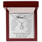 To My Mom - To The World You Maybe Just A Mother But To Me You Are The World Mother's Day Necklace Mother's Day Eternal Hope Necklace