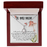 Mom Necklace, Gift Necklace For Mom Always Love You, Mother Necklace Mother's Day Eternal Hope Necklace