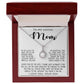 To My Loving Mom Gift for Mother Necklace Sentimental Mothers Day Thoughtful Present From Son Mother's Day Eternal Hope Necklace