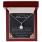 To My Future Mother In Law, Wedding For Her Mother's Gift Necklace Mother's Day Eternal Hope Necklace