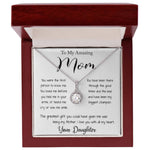 Mom Necklace - Gorgeous Necklace and Message Card for your Mom from Daughter Mother's Day Eternal Hope Necklace