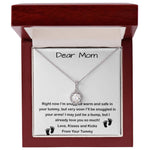 Mom Necklace, Mom To Be Necklace, Pregnancy Gift For Mom To Be, Mommy Present From Unborn Baby, Gift For Expecting Moms Mother's Day Eternal Hope Necklace