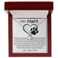 Mom Necklace - To My Dog Mom - Love You Always And Forever - Mother's Day Gift Mother's Day Eternal Hope Necklace