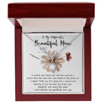 Mom Necklace Gift, To My Girlfriend's Mom Necklace, Gift For Girlfriend's Mom, Mother Of The Bride Mother's Day Eternal Hope Necklace