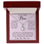 Gift For Caring Mom From Son, To My Mom Necklace Gift For Mother's Day Mother's Day Eternal Hope Necklace