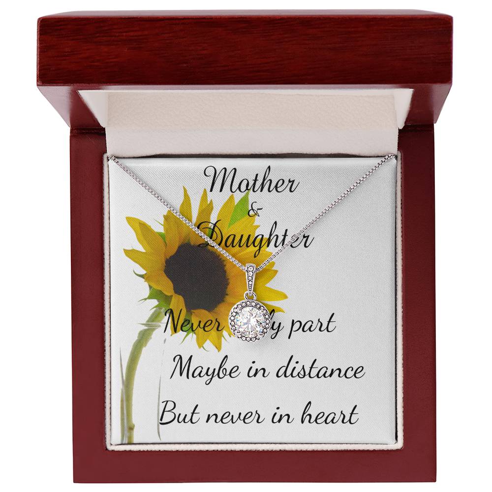 Mother Necklace - Mother Gift - Never Truly Part Mother's Day Necklace Mother's Day Eternal Hope Necklace