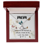 Mom Necklace Gift -Love You Always And Forever - Mother's Day Gift Mother's Day Eternal Hope Necklace