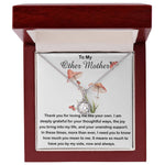 Bonus Mom Necklace, Other Mother Necklace, Gift For Bonus Mom Second Mom Necklace Mother's Day Eternal Hope Necklace