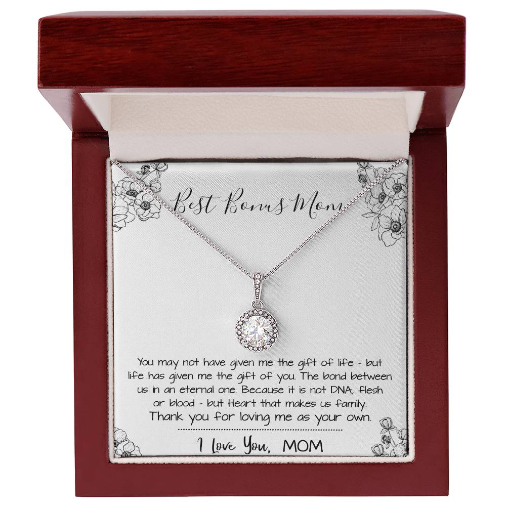 Mom Necklace, Stepmom Necklace, Bonus Mom Necklace, Mother's Day Gift For Step Mom Necklace Mother's Day Eternal Hope Necklace