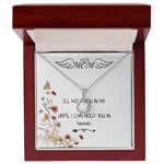 Mom Necklace - I'll Hold You In My Heart Mother's Day Gift Mother's Day Eternal Hope Necklace