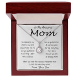 Mom Necklace - To Mom Necklace, Gift for Mom from Son Mother's Day Eternal Hope Necklace