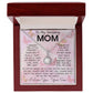 To My Mom Necklace From Son Gift Ideas For Mother's Day Necklace Mother's Day Eternal Hope Necklace