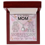 To My Mom Necklace From Son Gift Ideas For Mother's Day Necklace Mother's Day Eternal Hope Necklace